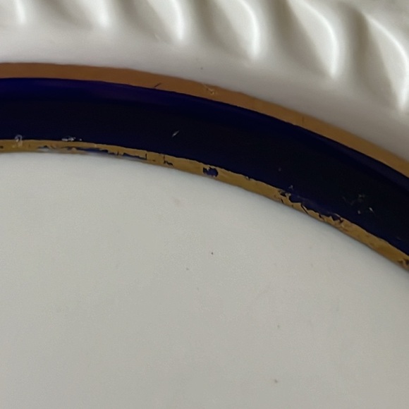 Vintage 1985 Shenango China Dessert Plates -used VGC bundle of 4 - Picture 11 of 11